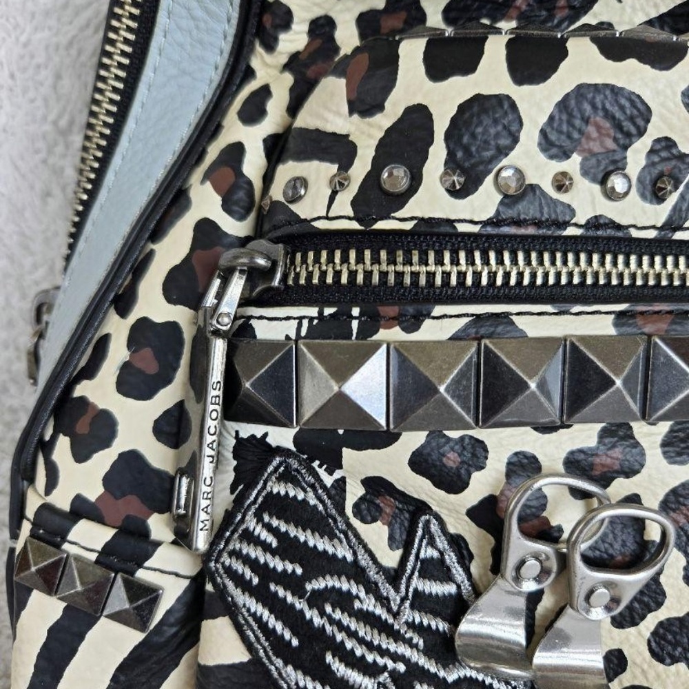 Rare Marc Jacobs leather back pack "Animal mashup" ( limited edition ) - Picture 4 of 14